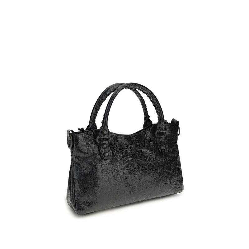 Balenciaga Black Lamb Ovis Aries Shoulder Bag
