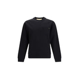 Valentino Black Cotton Sweatshirt - Contemporary Style