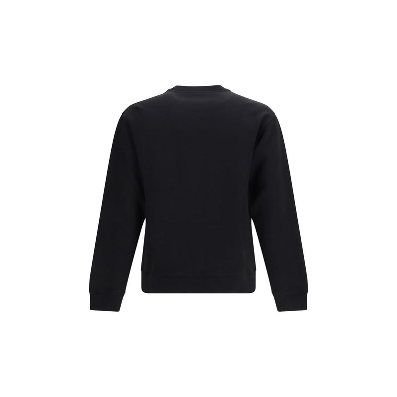 Valentino Black Cotton Crewneck Sweatshirt for Men
