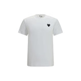 T-shirt blanc en coton Comme Des Garçons Play