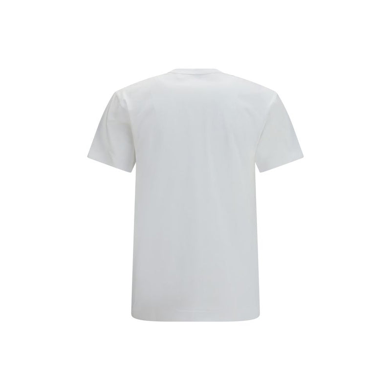 T-shirt blanc en coton Comme Des Garçons Play