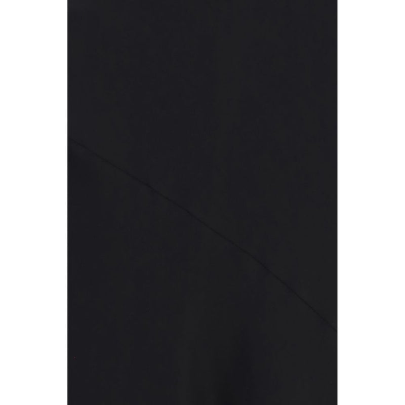 Ami Paris Black Viscose Casual Dress - Sleeveless Long Design