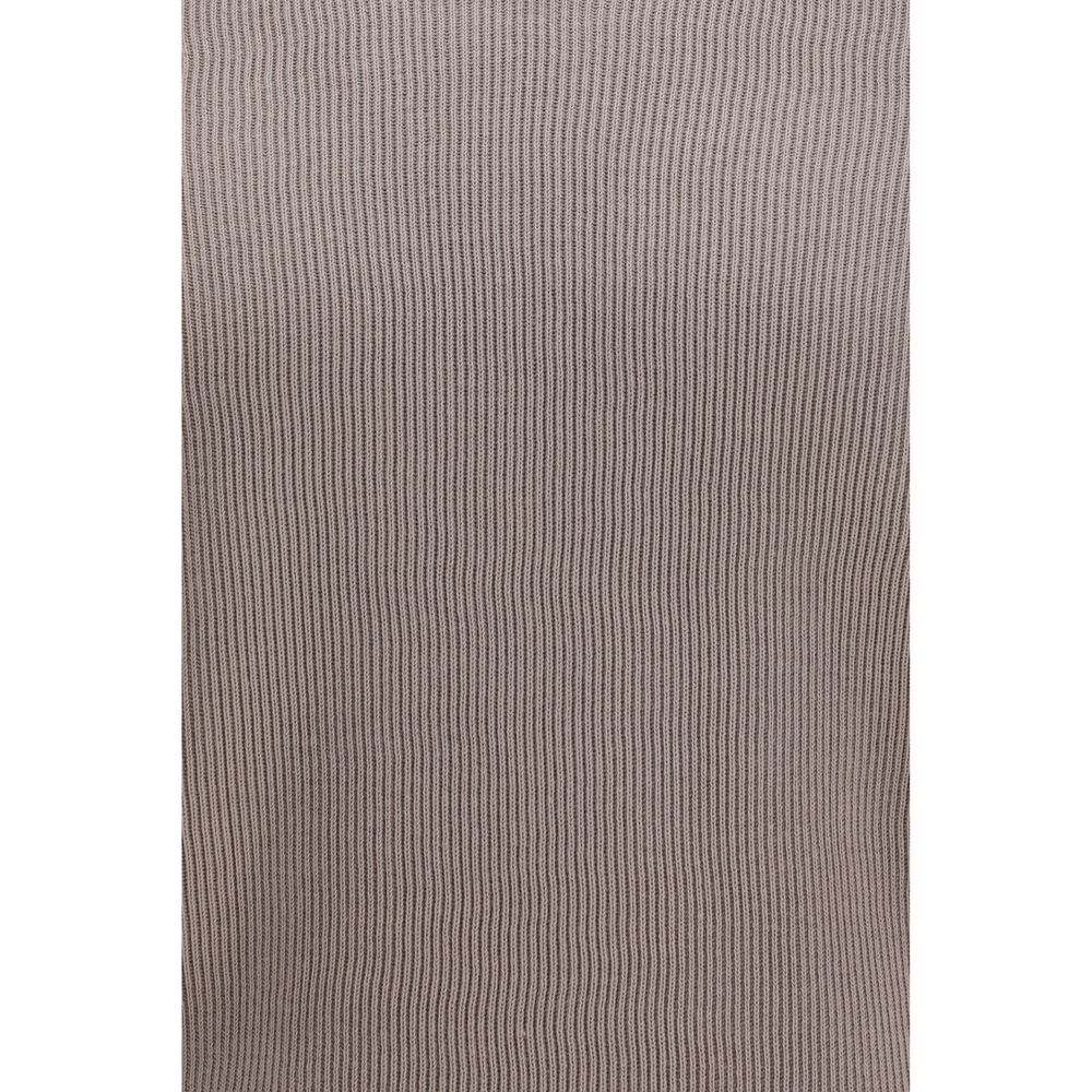 Brunello Cucinelli Gray Cotton Polo Shirt for Men