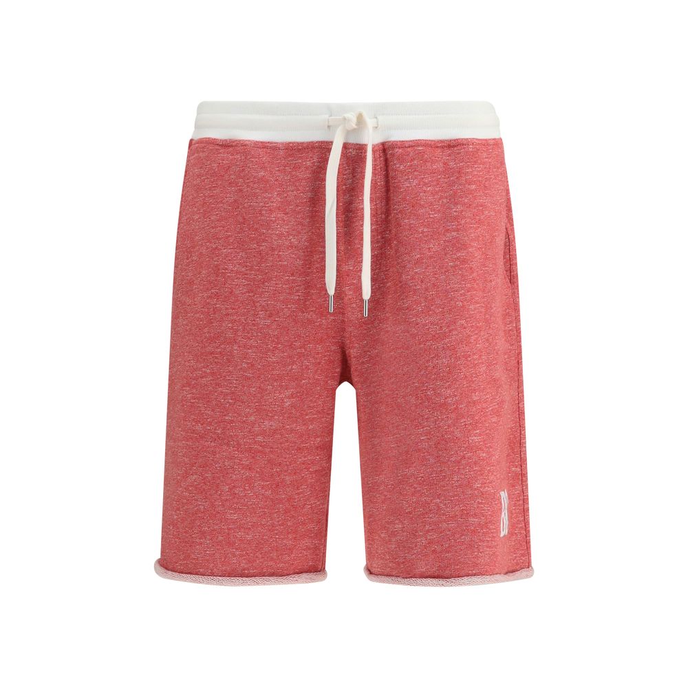 Brunello Cucinelli Multicolor Cotton Bermuda Shorts for Men