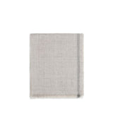 Brunello Cucinelli Gray Linen Scarf for Men