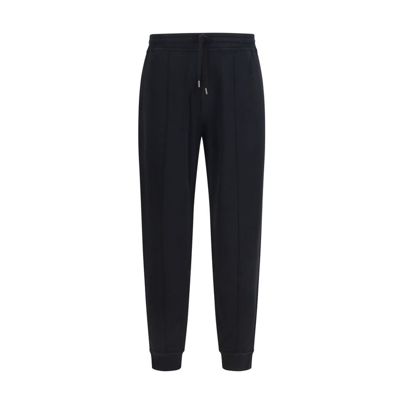 Brunello Cucinelli Zwarte Katoenen Joggingbroek (Trainingsbroek)