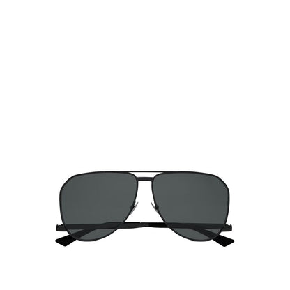 Saint Laurent Zwarte Metalen Zonnebril