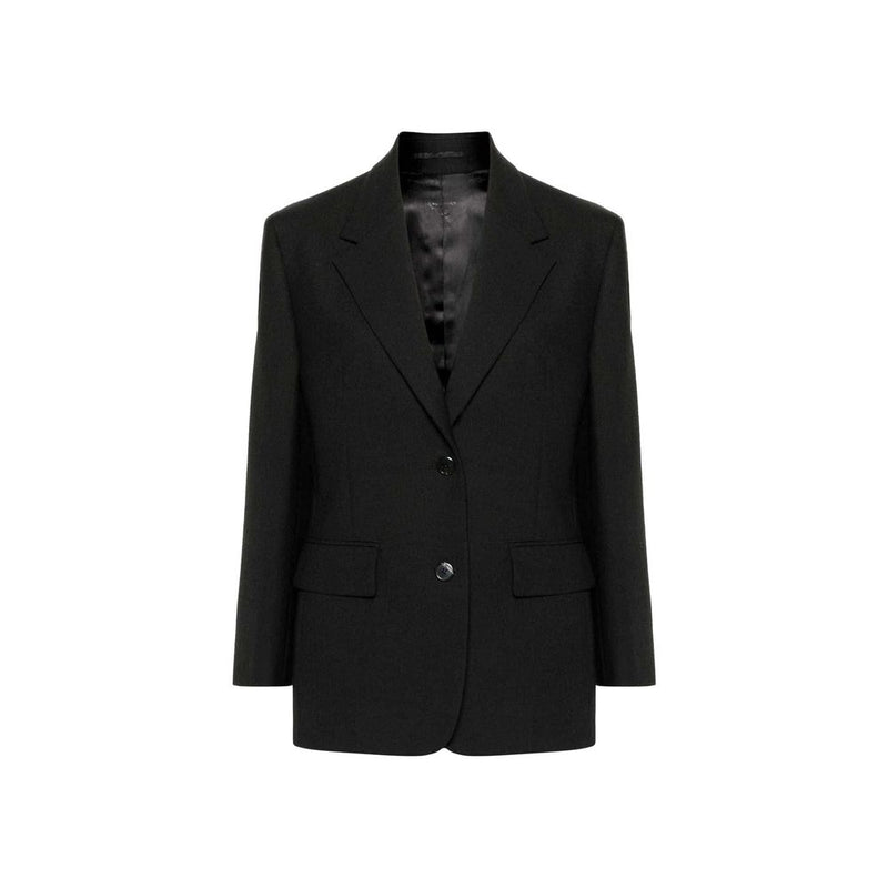 Prada Black Virgin Wool Blazer for Women