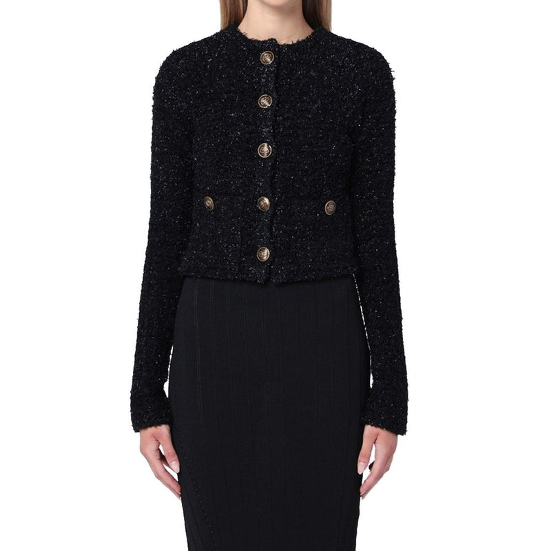Balenciaga Black Cotton Cardigan for Women