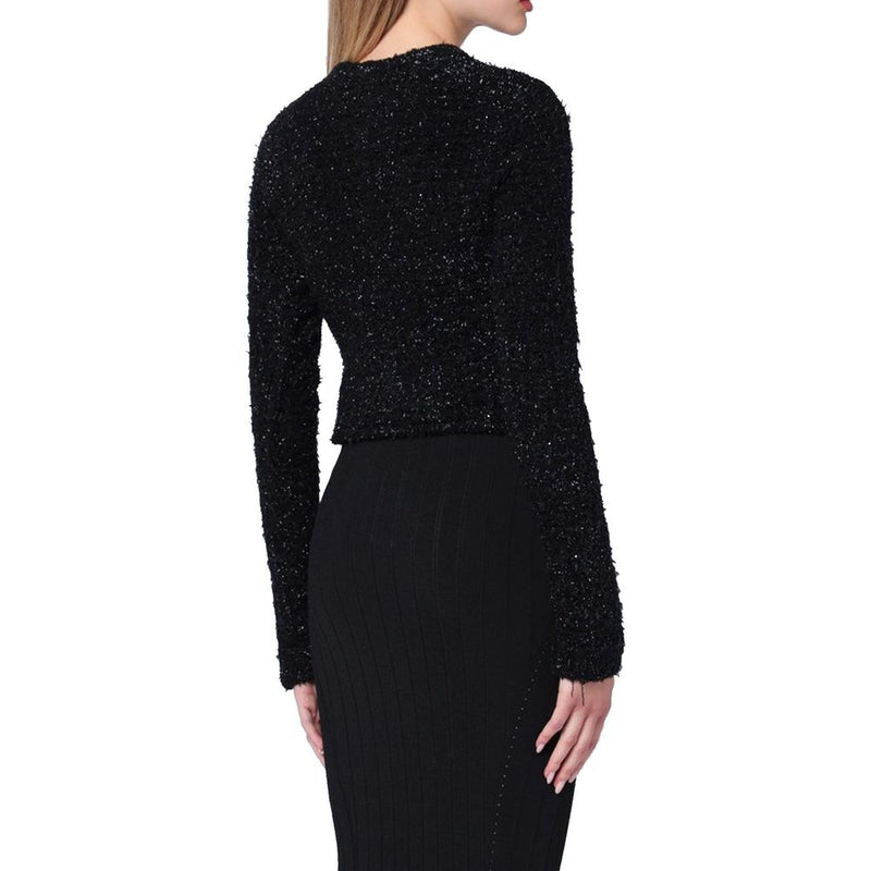 Balenciaga Black Cotton Cardigan for Women