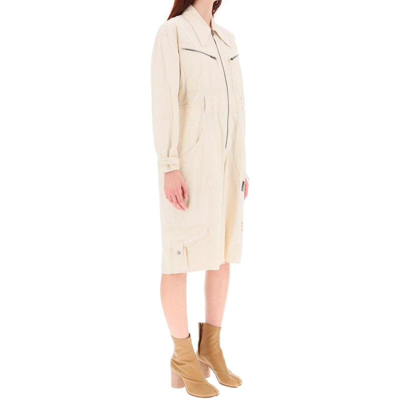 Maison Margiela White Cotton Jumpsuit for Women