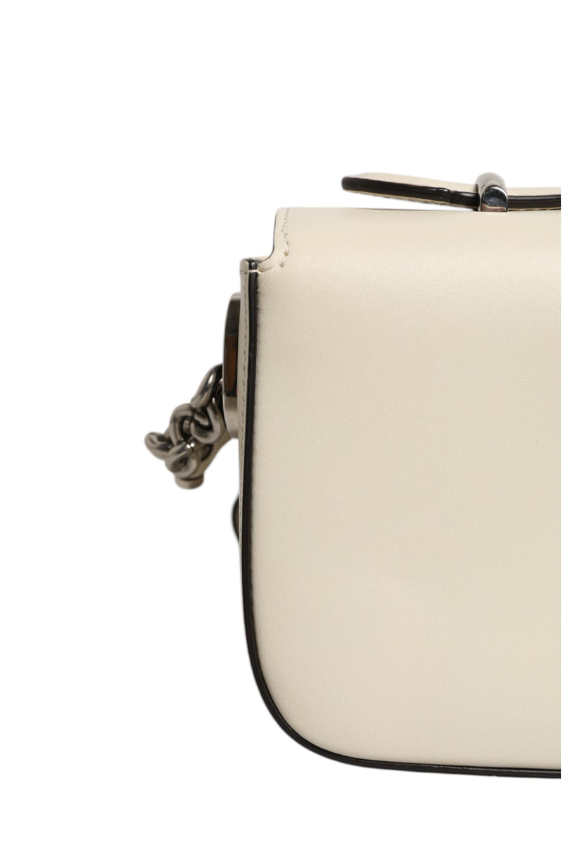 Gucci Petite GG Flap Shoulder Bag - Off White