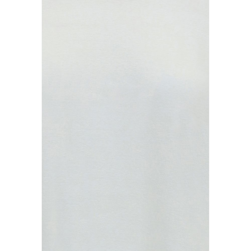 The Row White Cotton Long Sleeve T-Shirt
