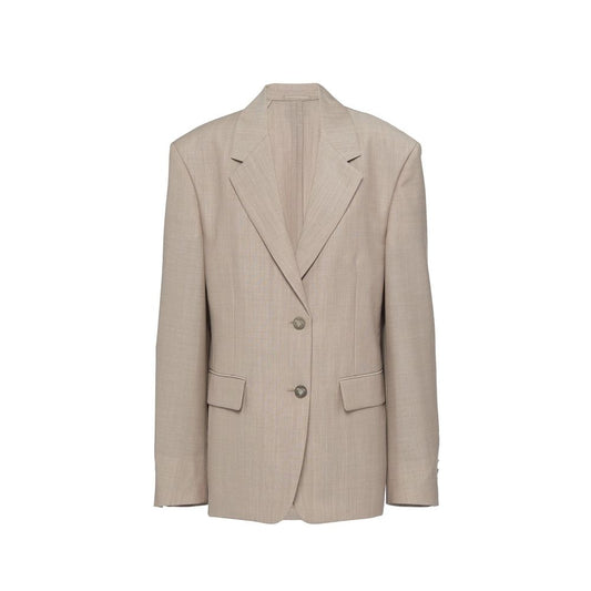 Prada Beige Mohair Blazer for Women