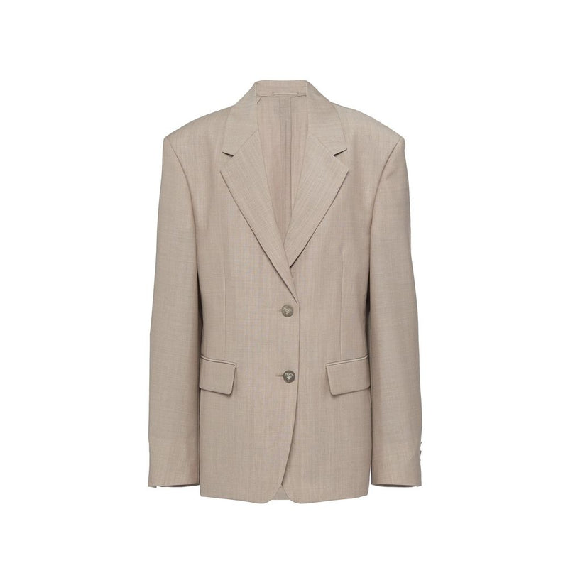 Prada Beige Mohair Blazer for Women