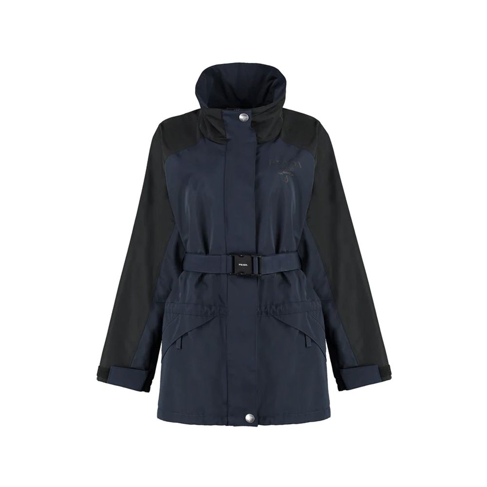 Prada Blue Polyamide Shell Jacket for Women