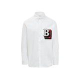 Chemise habillée Burberry en coton blanc