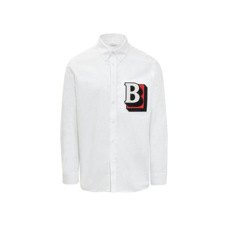 Chemise habillée Burberry en coton blanc