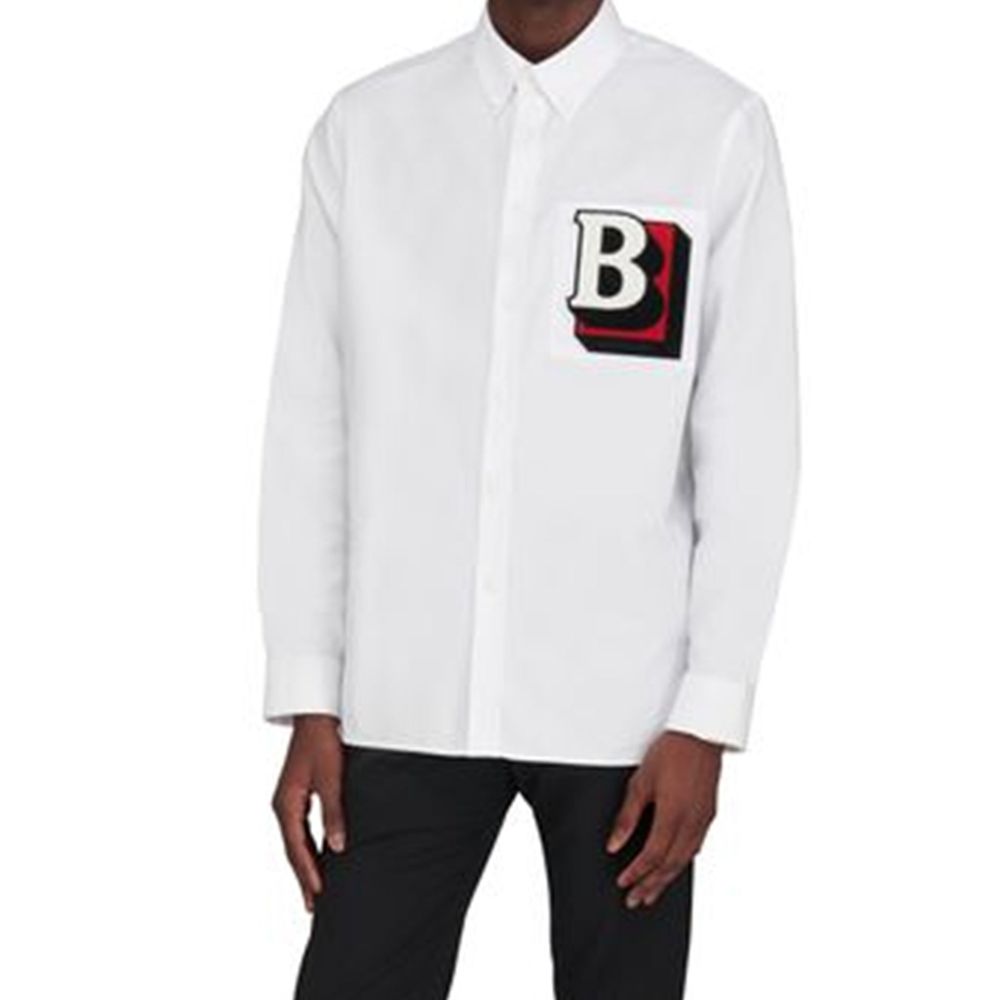 Chemise habillée Burberry en coton blanc