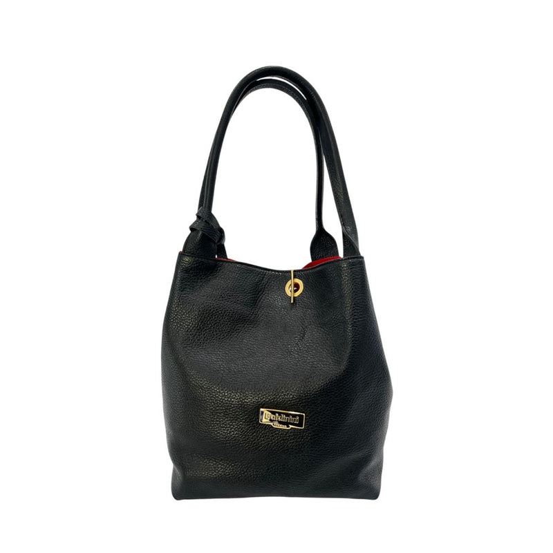 Baldinini Trend Black Cow Women's Shoulder Bag