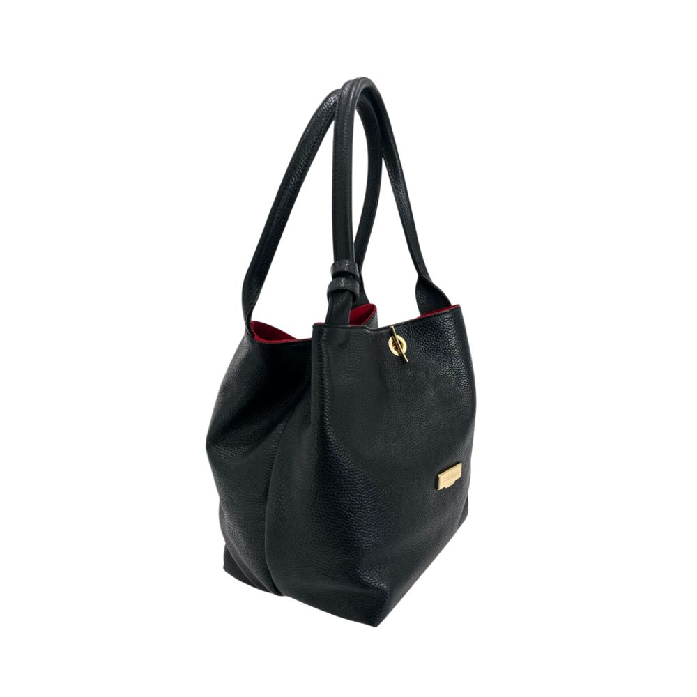 Baldinini Trend Black Cow Women's Shoulder Bag