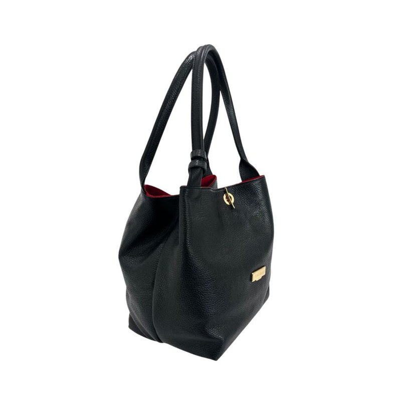 Baldinini Trend Black Cow Women's Shoulder Bag