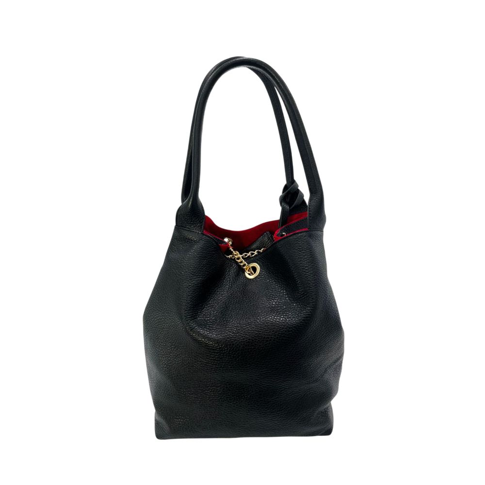 Baldinini Trend Black Cow Women's Shoulder Bag