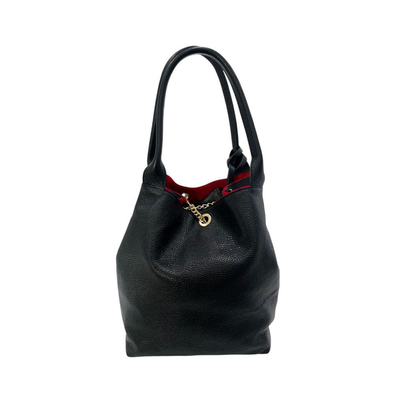 Baldinini Trend Black Cow Women's Shoulder Bag