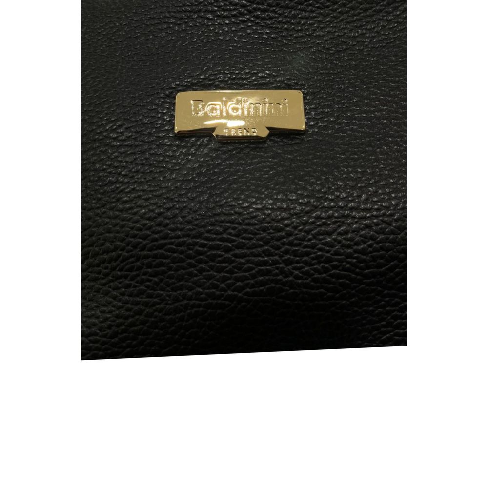Baldinini Trend Black Cow Women's Shoulder Bag