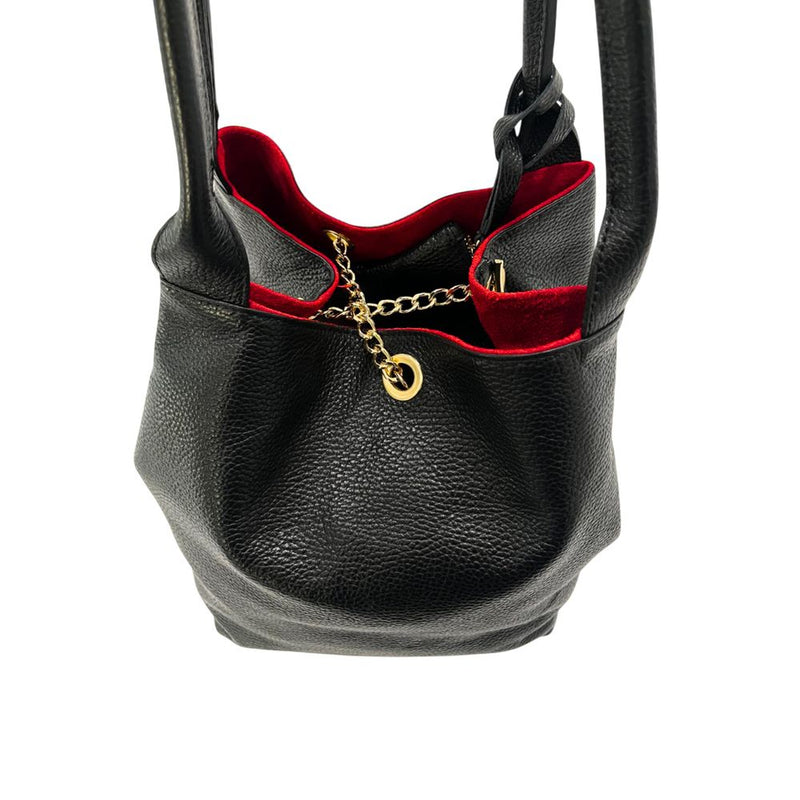 Baldinini Trend Black Cow Women's Shoulder Bag