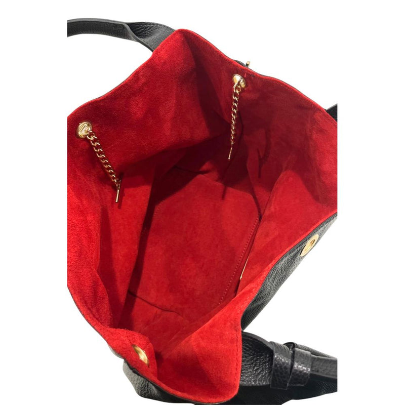 Baldinini Trend Black Cow Women's Shoulder Bag