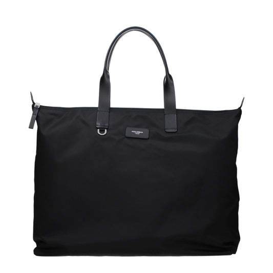 Sac à bandoulière Dolce & Gabbana en nylon noir