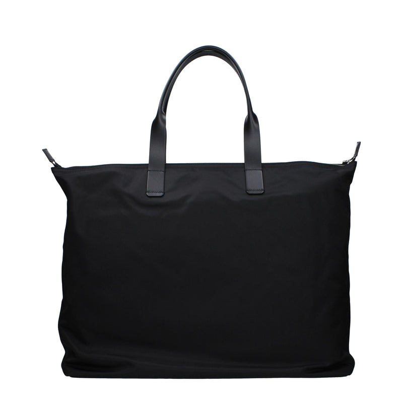 Dolce & Gabbana Zwarte Nylon Schoudertas