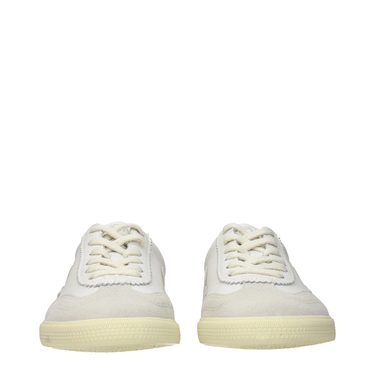 Veja White Leather Low Top Sneakers for Women