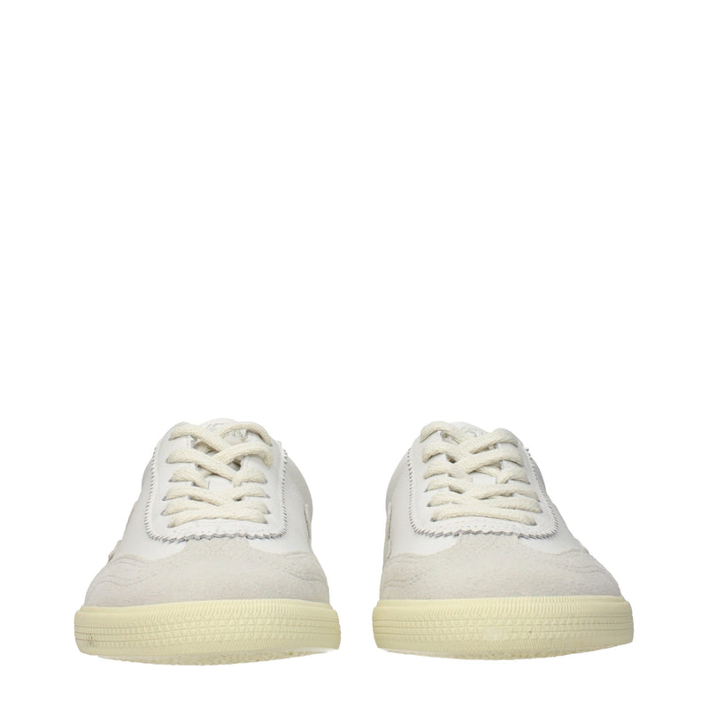 Veja White Leather Low Top Sneakers for Women