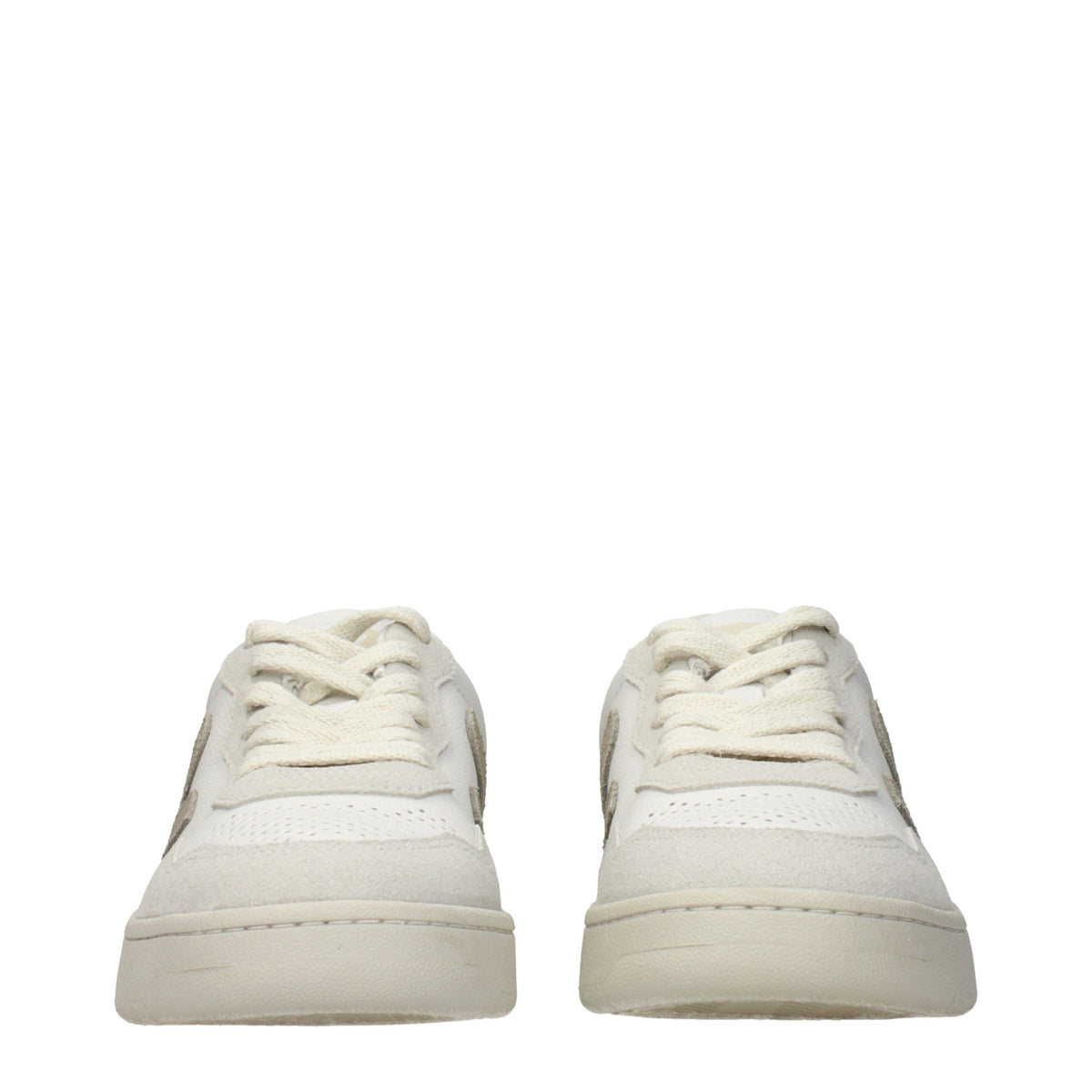 Veja White Leather Low Top Sneakers for Women