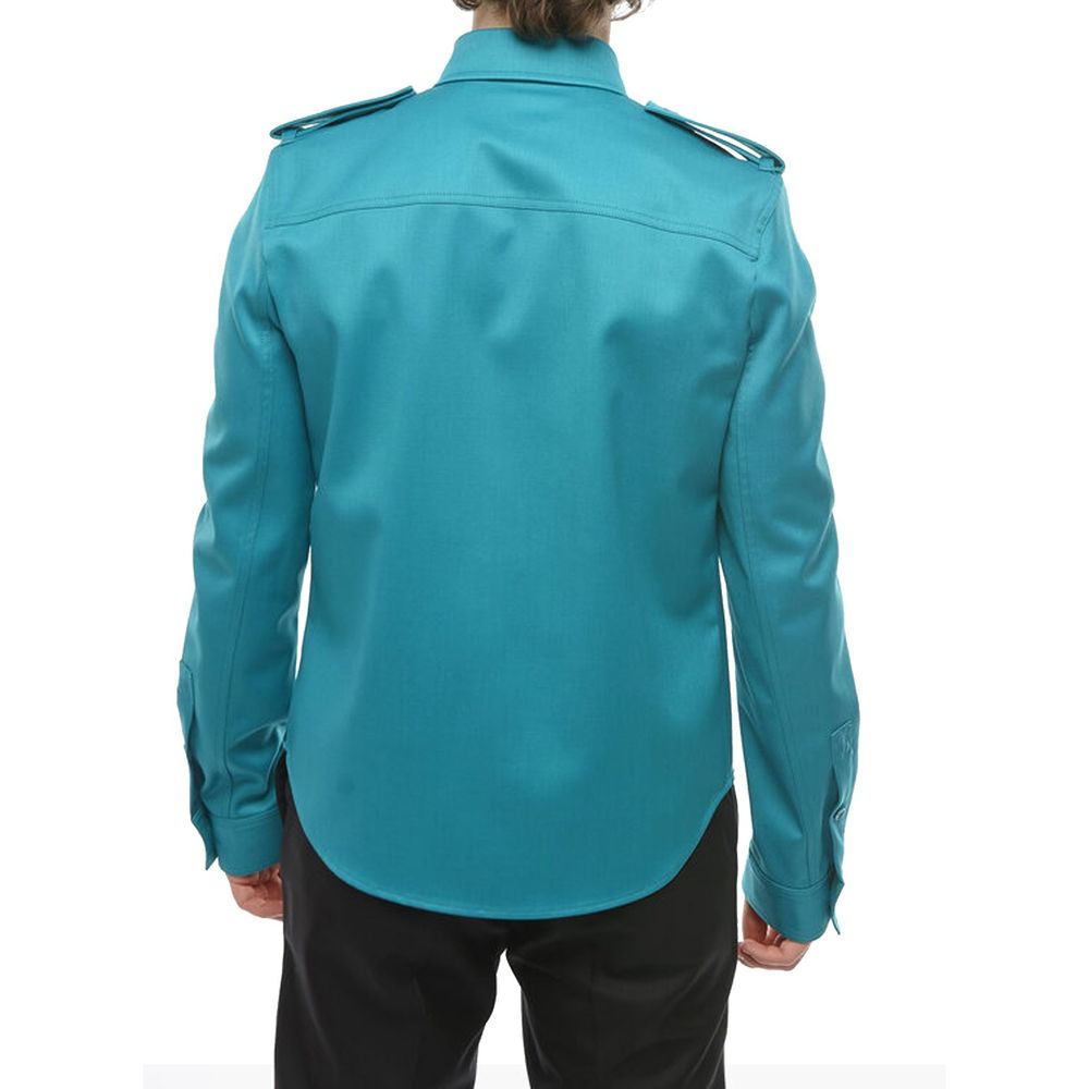Chemise Bottega Veneta bicolore en élasthanne