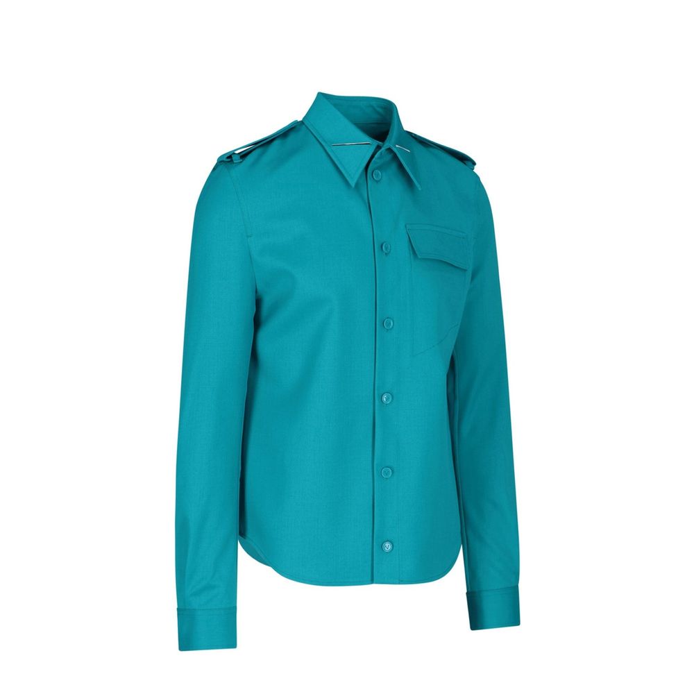 Chemise Bottega Veneta bicolore en élasthanne