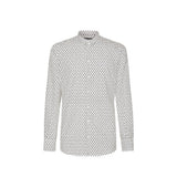 Chemise à motifs Dolce & Gabbana en coton blanc