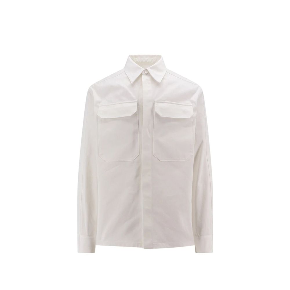 Chemise en Coton Blanc Jil Sander