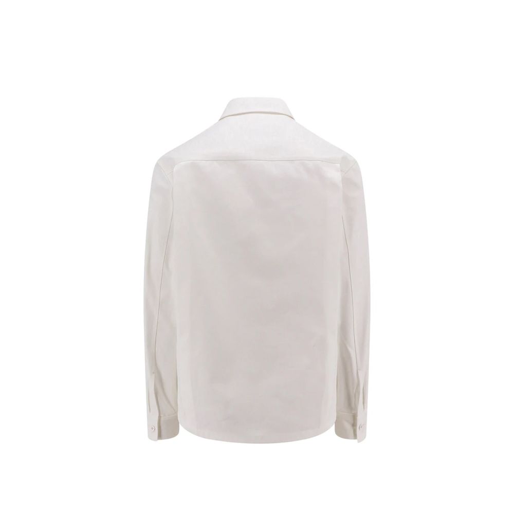 Chemise en Coton Blanc Jil Sander