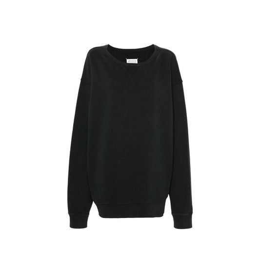 Maison Margiela Black Cotton Sweatshirt for Men