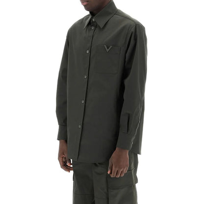 Valentino Bicolor Polyester Shell Jacket