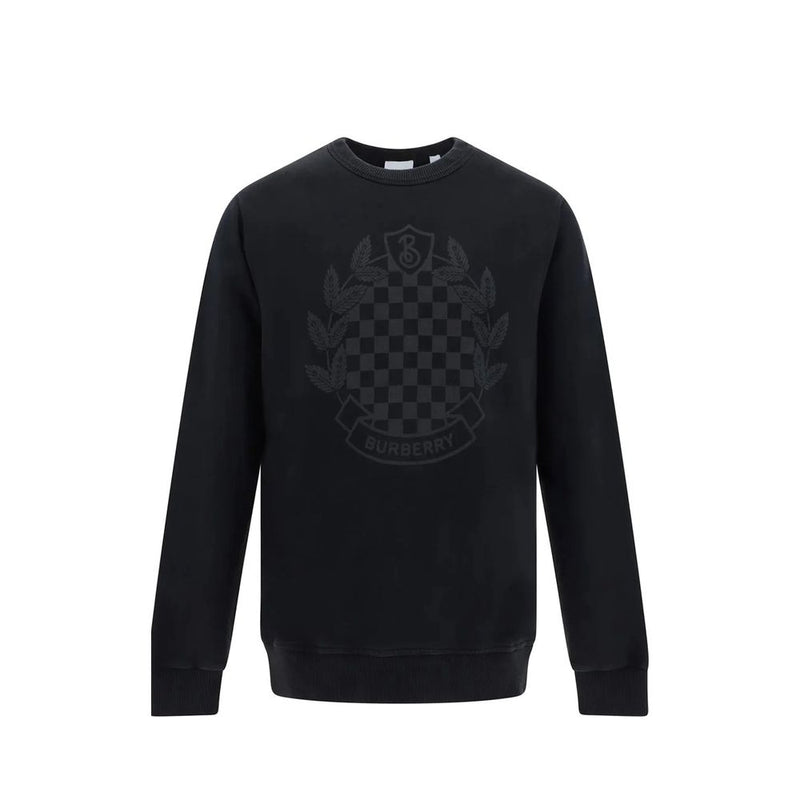Burberry Black Cotton Sweatshirt