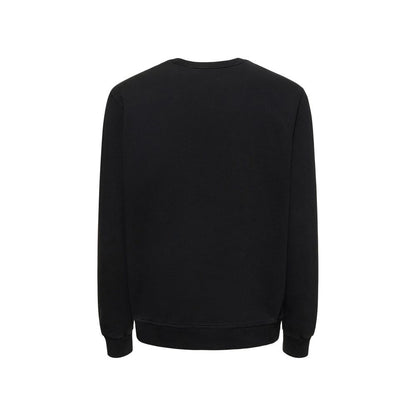 Sweat-shirt Burberry en coton noir