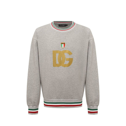 Dolce & Gabbana Grijs Katoenen Sweatshirt
