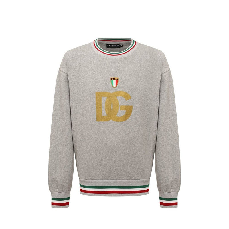 Dolce & Gabbana Grijs Katoenen Sweatshirt