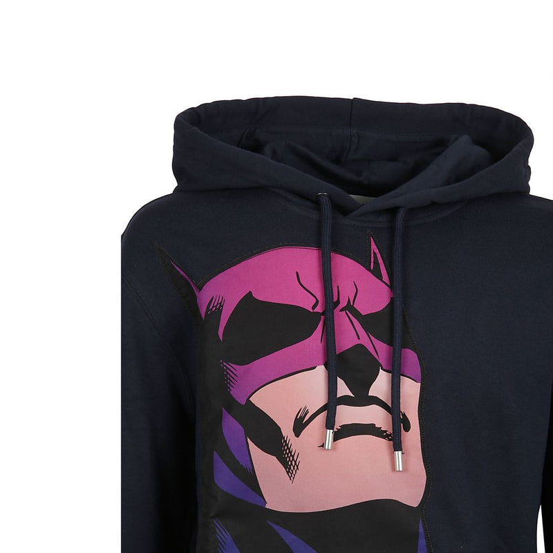 Sweatshirt en coton bleu Lanvin pour homme