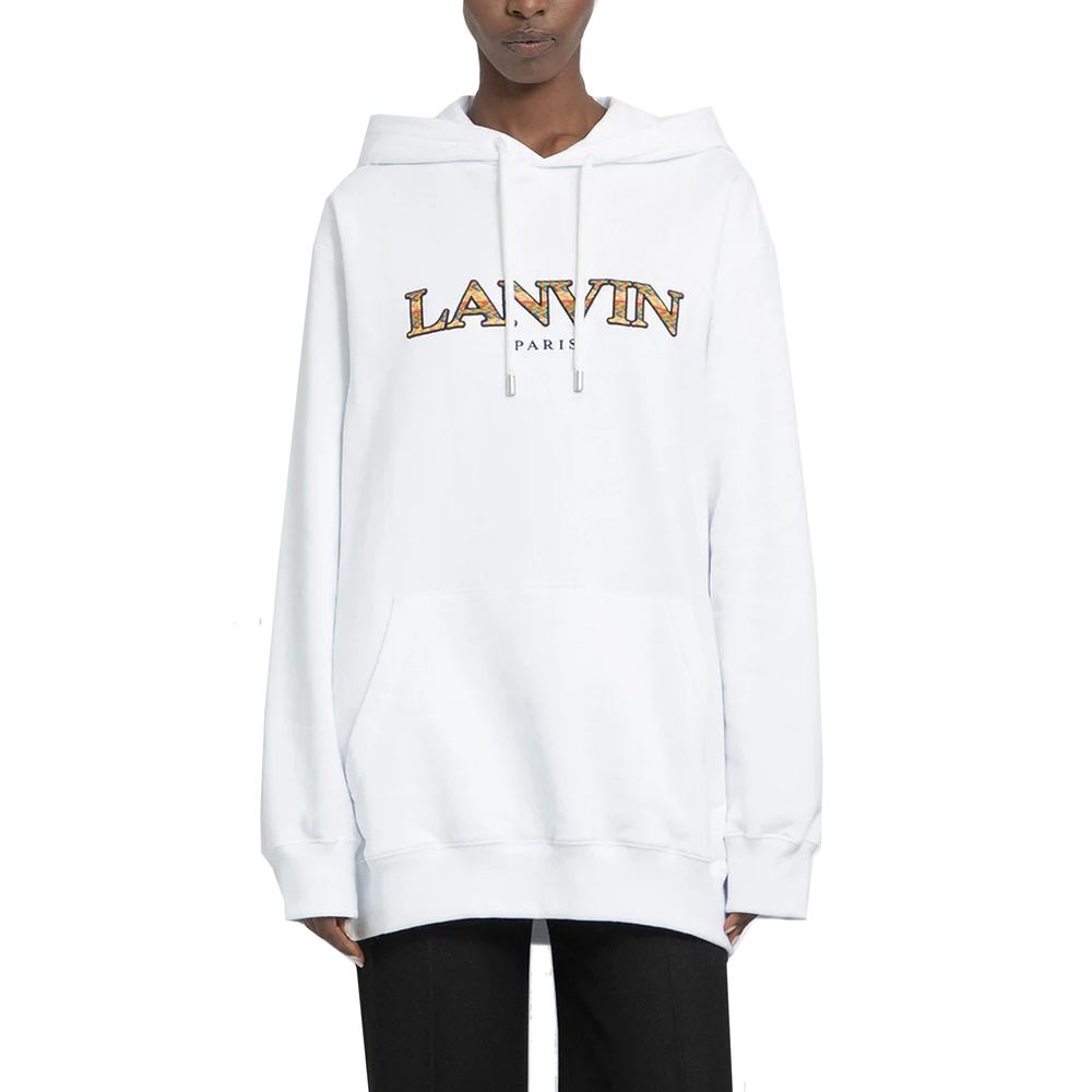 Sweatshirt en Coton Blanc Lanvin pour Femme