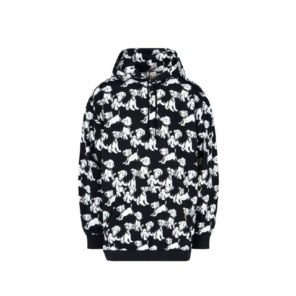 Sweat-shirt noir en coton Céline